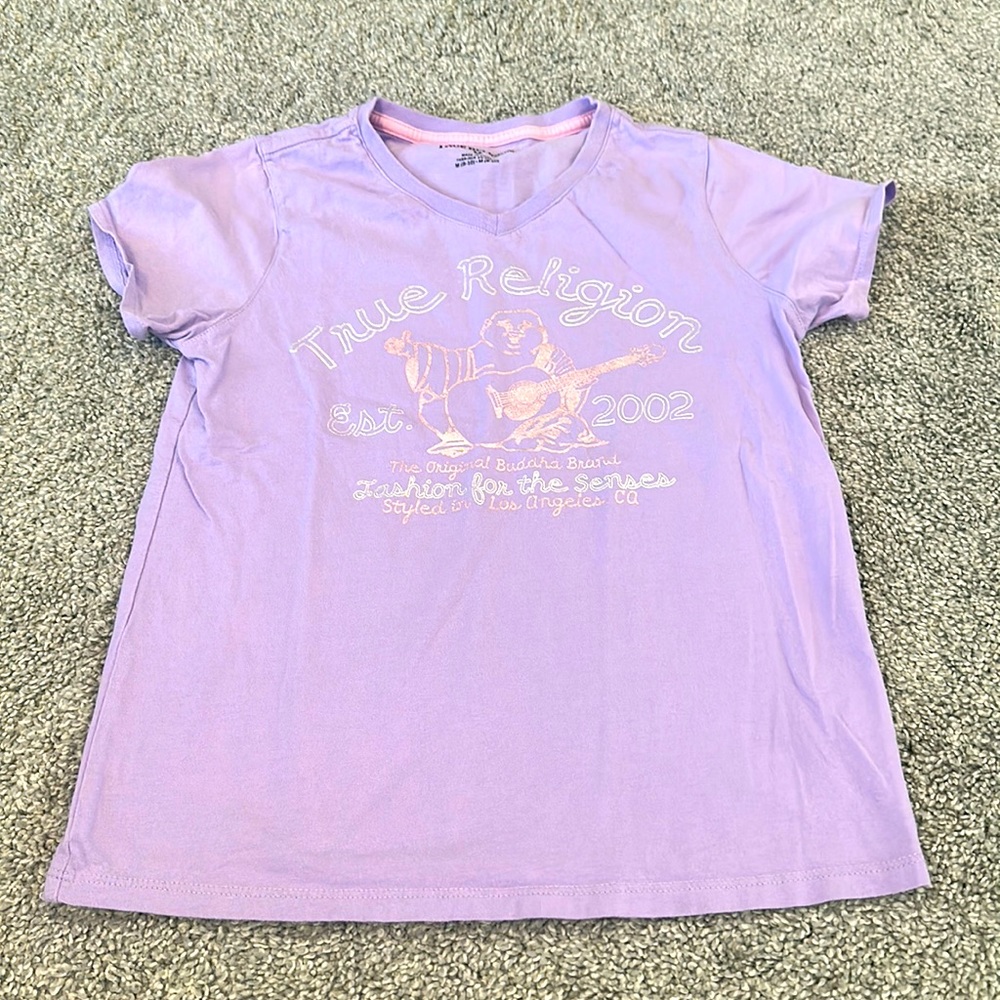 Girls True Religion shirt